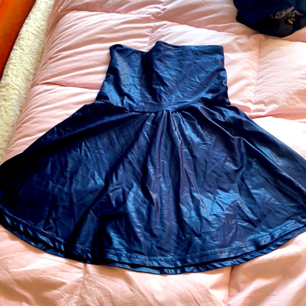 Blue SHORT dress